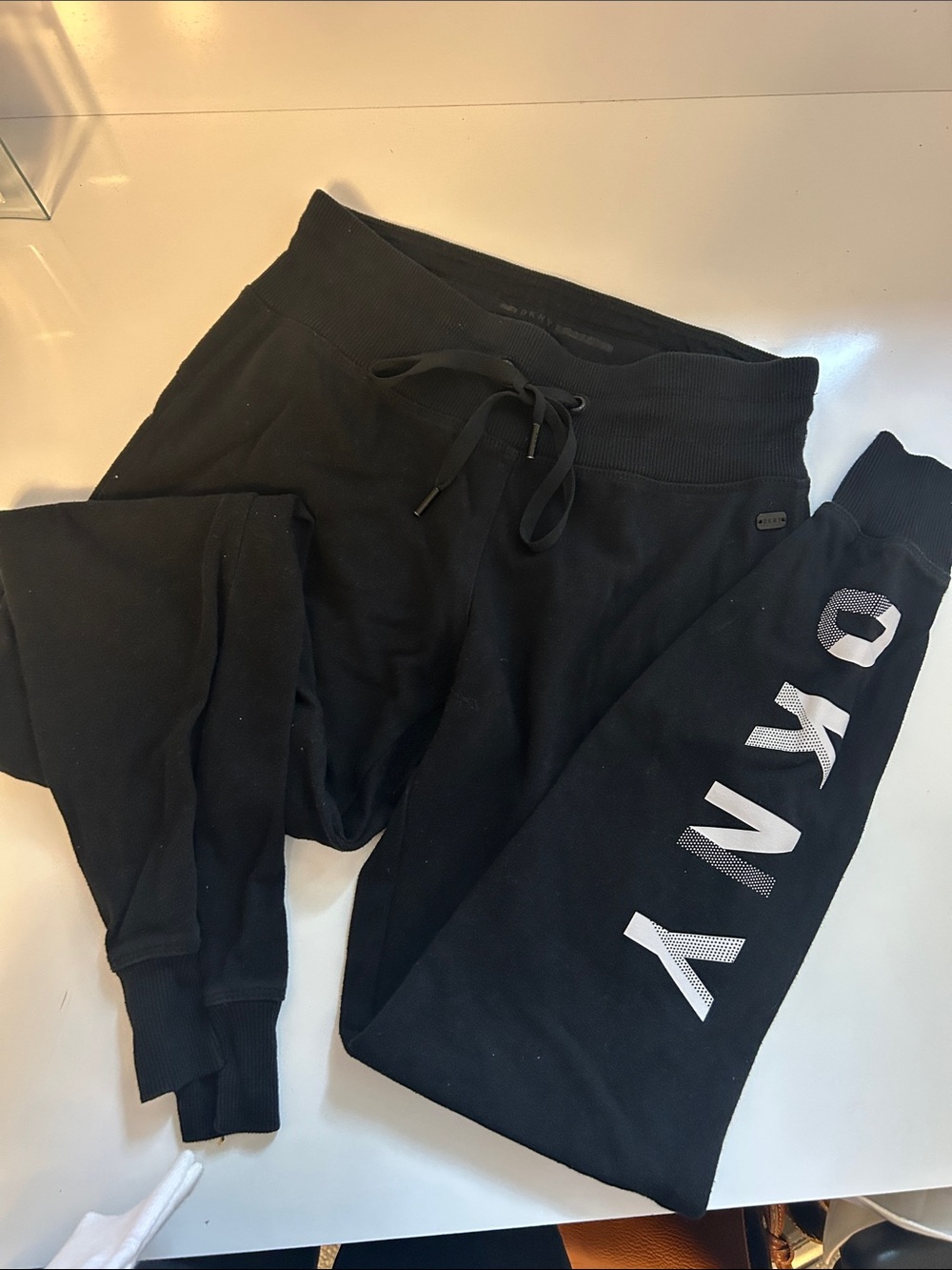 DKNY Sport Black Joggers Size XS